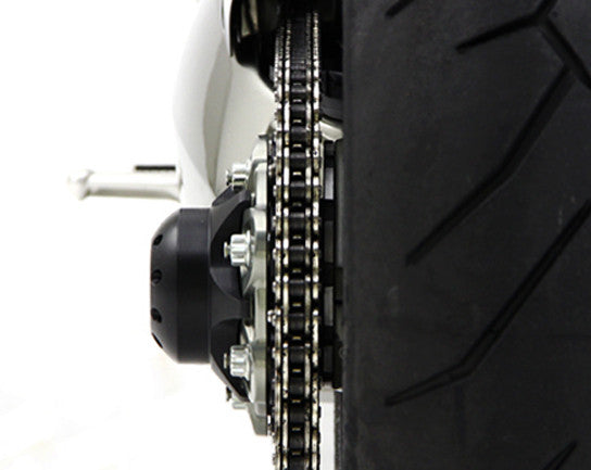 Motocorse DVC SPINNER Rear axle Slider for Large Rear Hub Ducati's