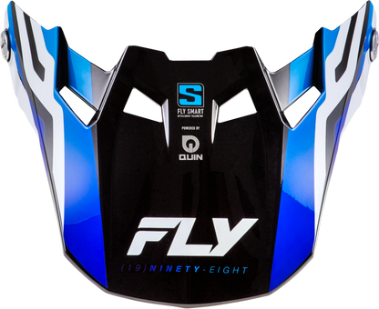 Formula S Carbon Byte Visor Blue Carbon/Blue/White Md/Lg