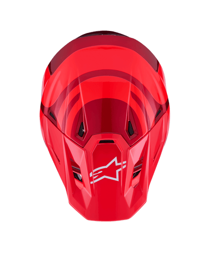 Sm7 Core Helmet Red Glossy Md