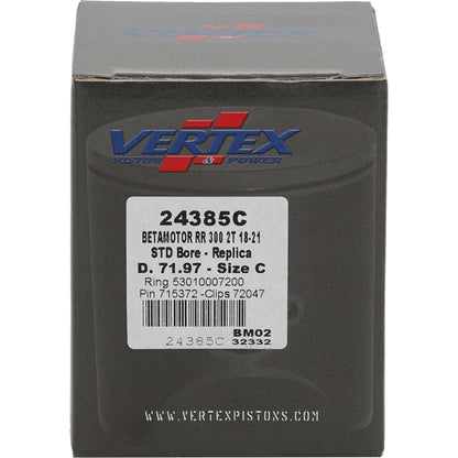 Piston Kit Cast 71.97/Std Beta