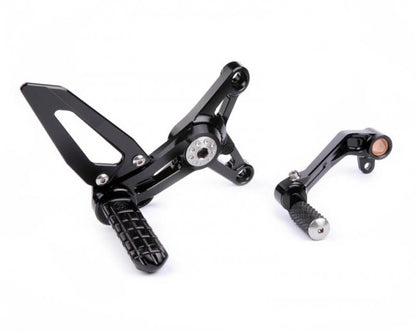 Motocorse Billet Rearsets with Titanium for MV F3  Brutale 675/800  and Dragster 800
