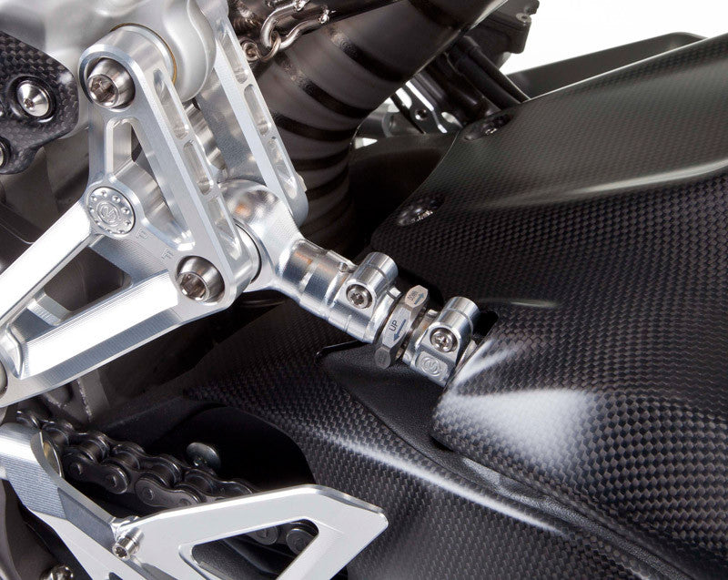 Motocorse Aluminum Rear Suspension Link Rod with Titanium Adjusting Screw for the Ducati Panigale 1299 / 1199 / 959 / 899 / V2