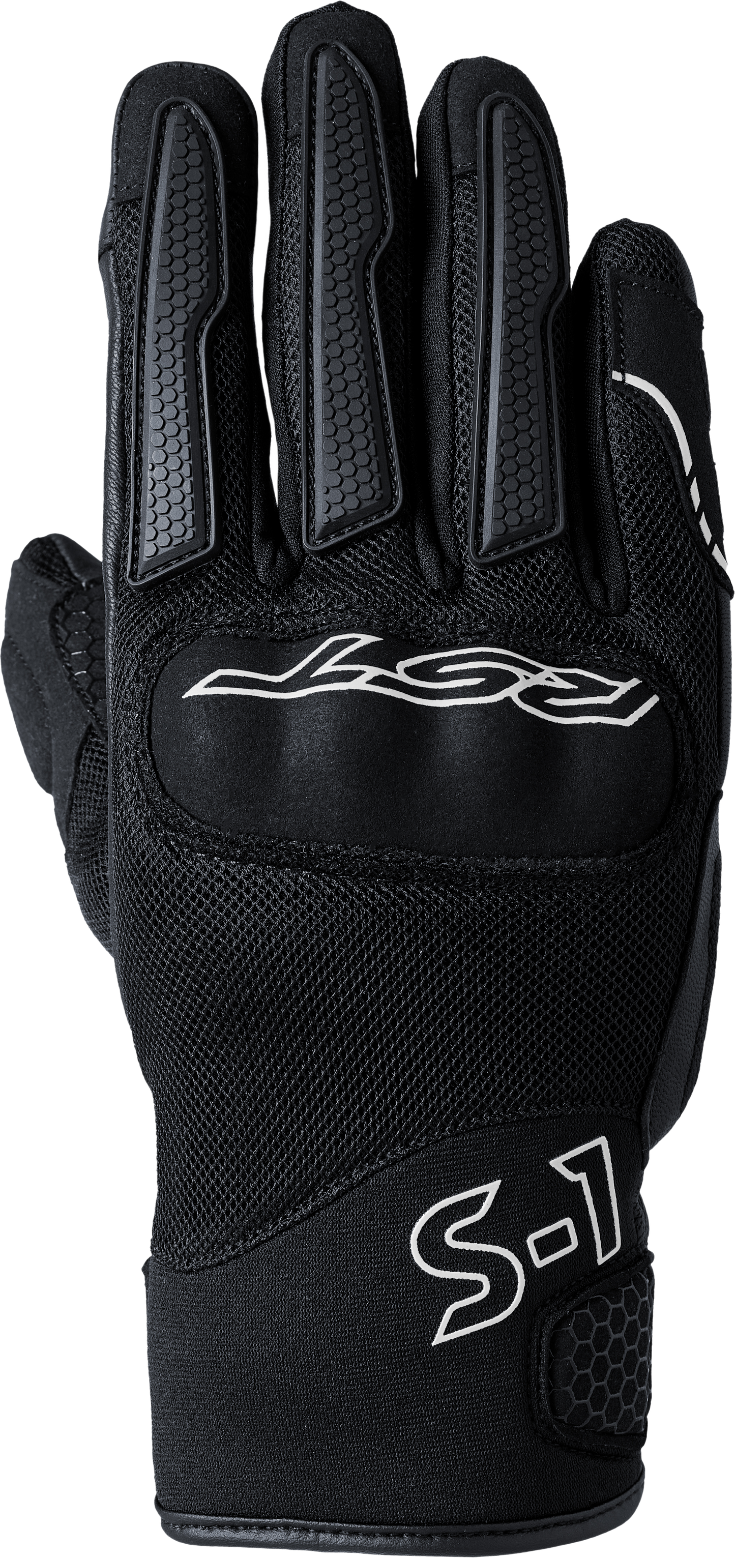 S1 Mesh Ce Glove Black/Black/White  2xl
