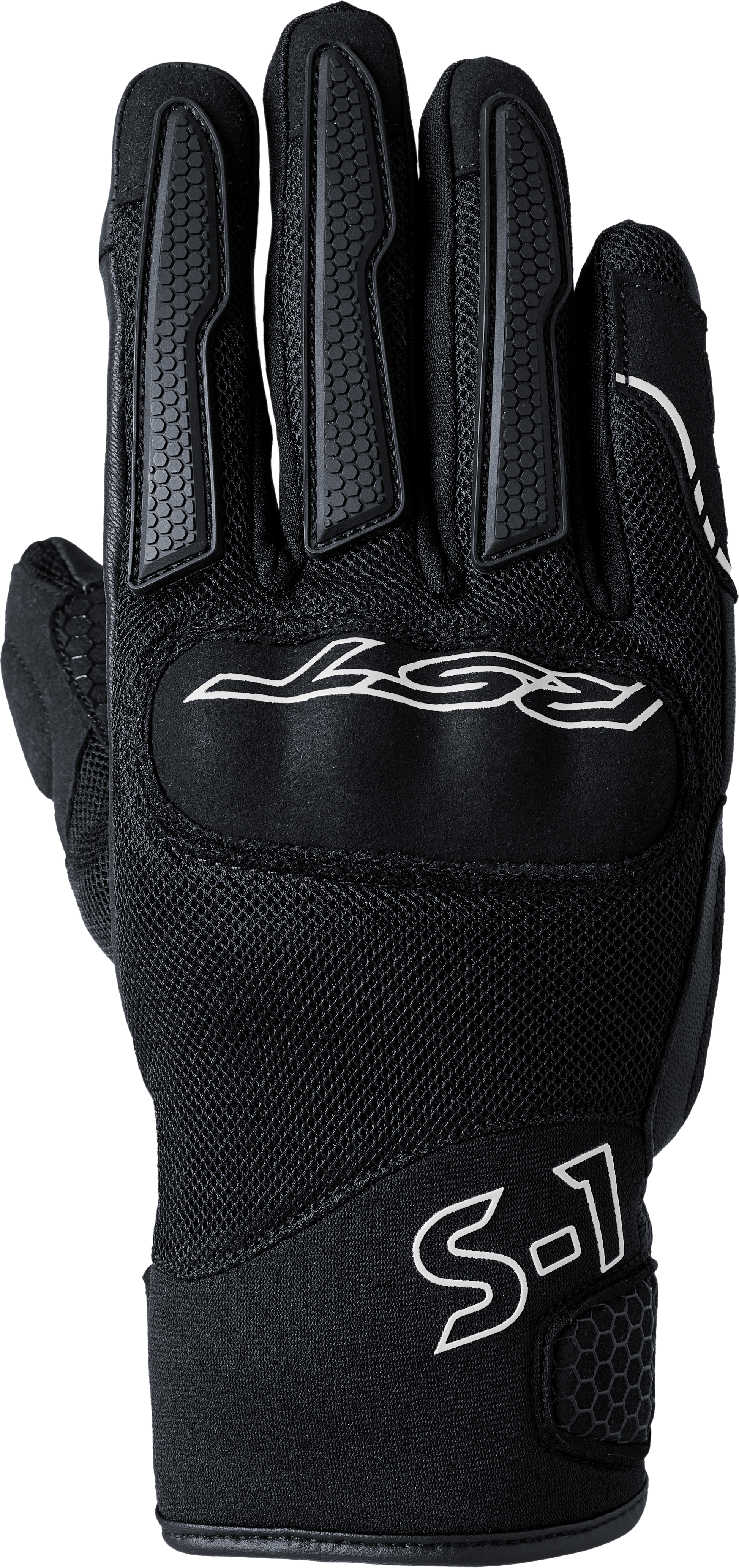 S1 Mesh Ce Glove Black/Black/White  2xl