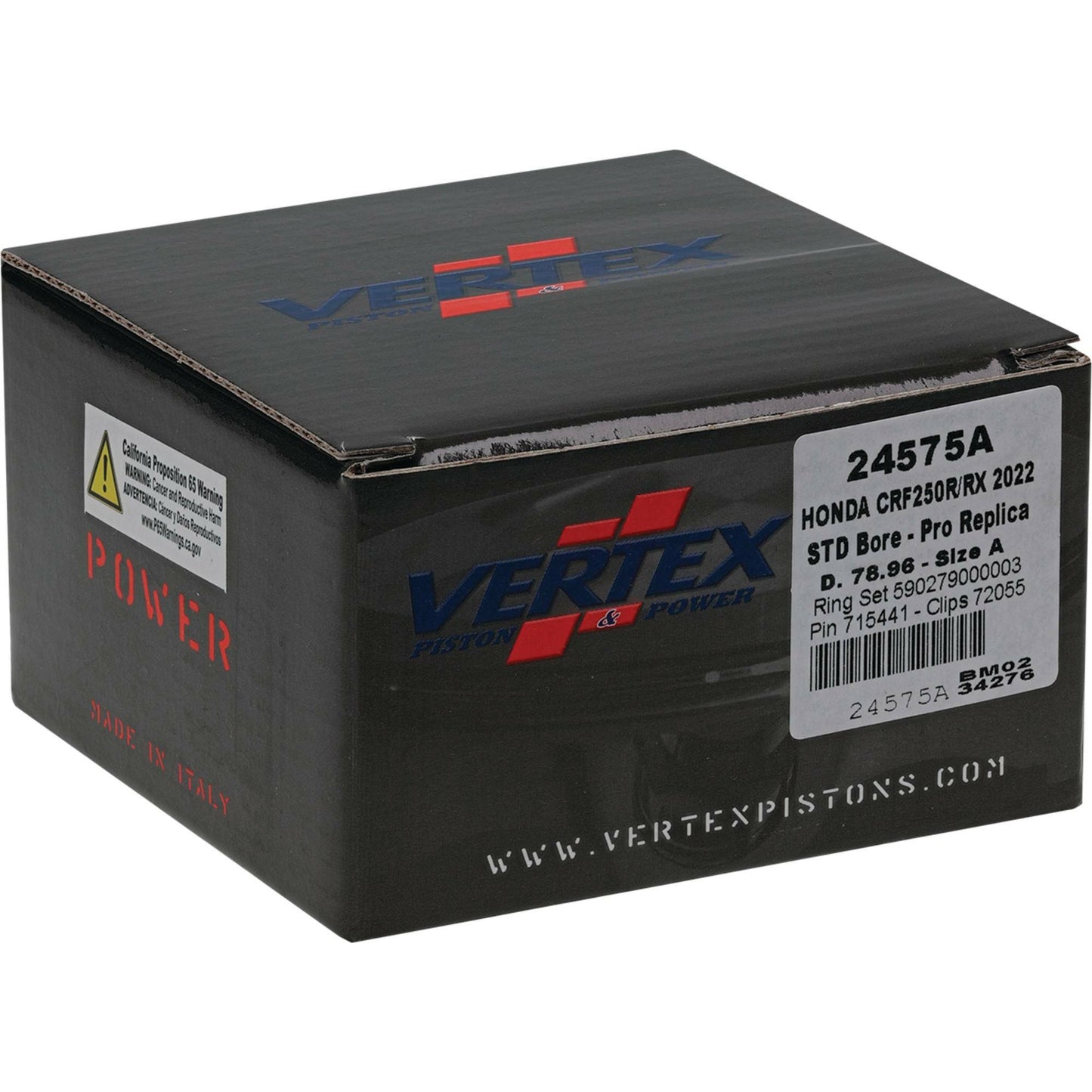 Piston Kit Forged 78.96/Std 13.9:1 Hon