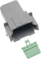 8 Wire Grey Deutsch Rcptcl & Wdglck Hd# 72128 94gy