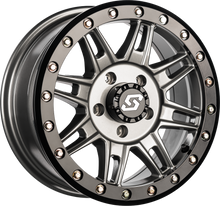 Clutch Bdlk Wheel 15x7 5/4.5 +25mm Gunmetal/Blk
