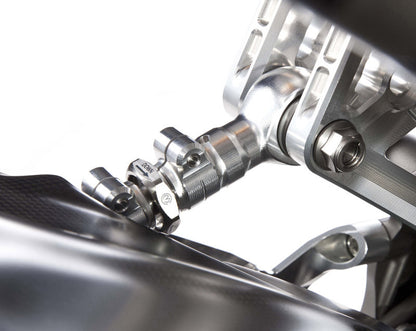 Motocorse Aluminum Rear Suspension Link Rod with Titanium Adjusting Screw for the Ducati Panigale 1299 / 1199 / 959 / 899 / V2