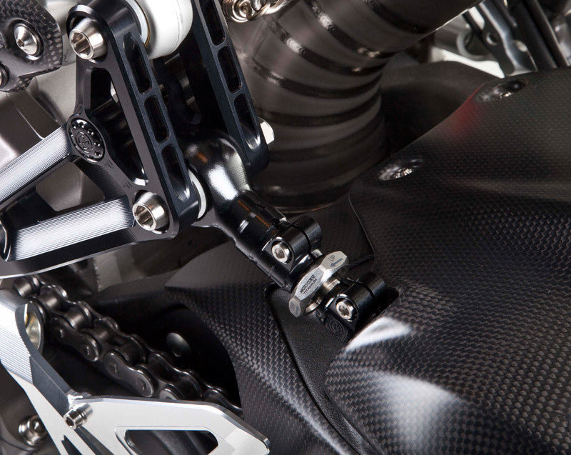 Motocorse Aluminum Rear Suspension Link Rod with Titanium Adjusting Screw for the Ducati Panigale 1299 / 1199 / 959 / 899 / V2
