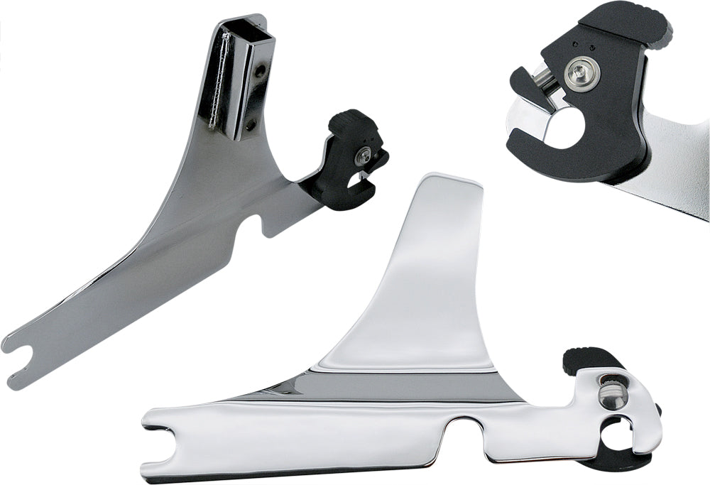 Detachable Side Plates Chrome Softail