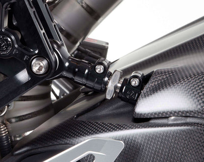Motocorse Aluminum Rear Suspension Link Rod with Titanium Adjusting Screw for the Ducati Panigale 1299 / 1199 / 959 / 899 / V2
