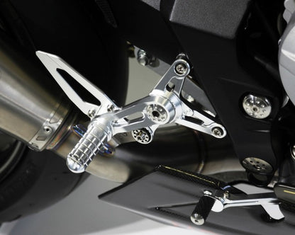 Motocorse Billet Rearsets with Titanium for MV F3  Brutale 675/800  and Dragster 800