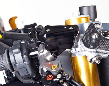 Motocorse Billet Aluminum Reservoirs For Brembo RCS Corsa Corta Master Cylinders Brake and Clutch