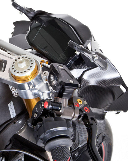 Motocorse Billet Aluminum Reservoirs For Brembo RCS Corsa Corta Master Cylinders Brake and Clutch