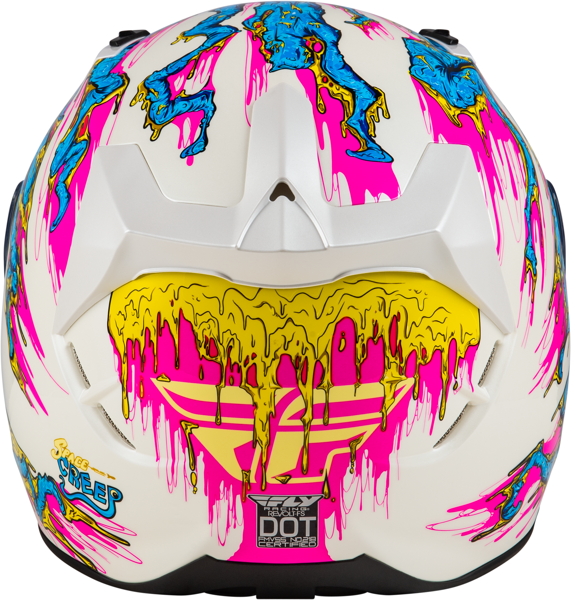 Revolt Space Creep Helmet Light Blue/White/Pink Xl