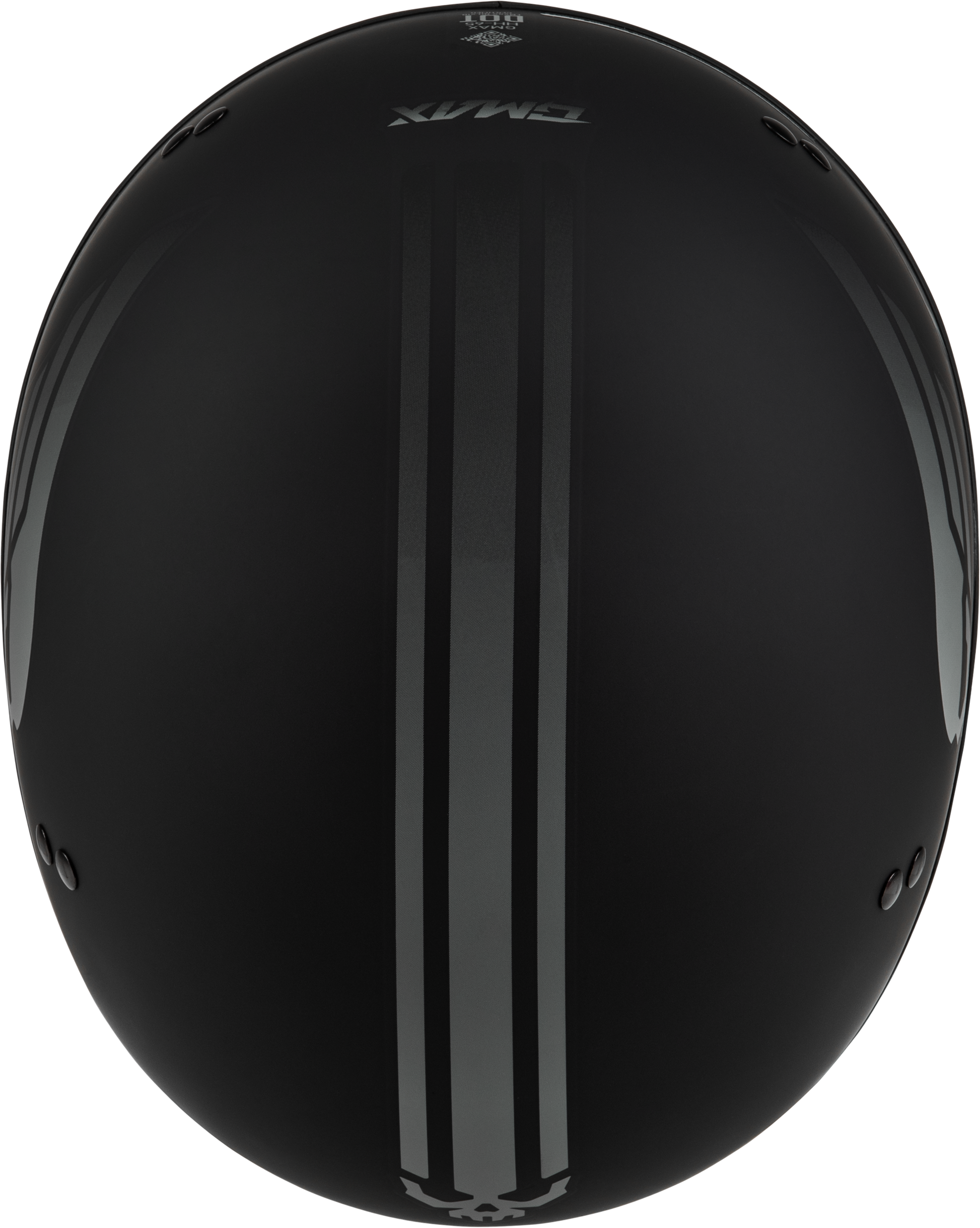 Hh 65 Retribution Helmet Matte Black/Silver Sm