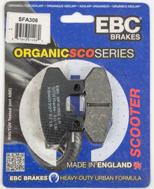 Brake Pads Sfa306 Organic
