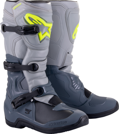 Tech 3 Boots Dk Grey/Lt Grey/Blk Sz 12