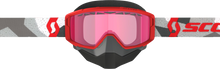 Primal Snow Cross Goggle Camo White/Red Rose Tint