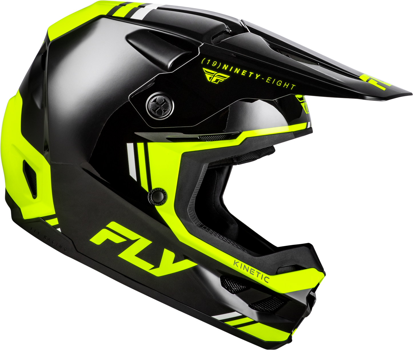 Kinetic Verdict Helmet Black/Hi Vis/Grey Md
