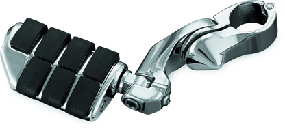 Kuryakyn Tour-Tech Cruise 4in Mount Arm With Dually ISO Pegs 1-1/4in Clamp Chrome