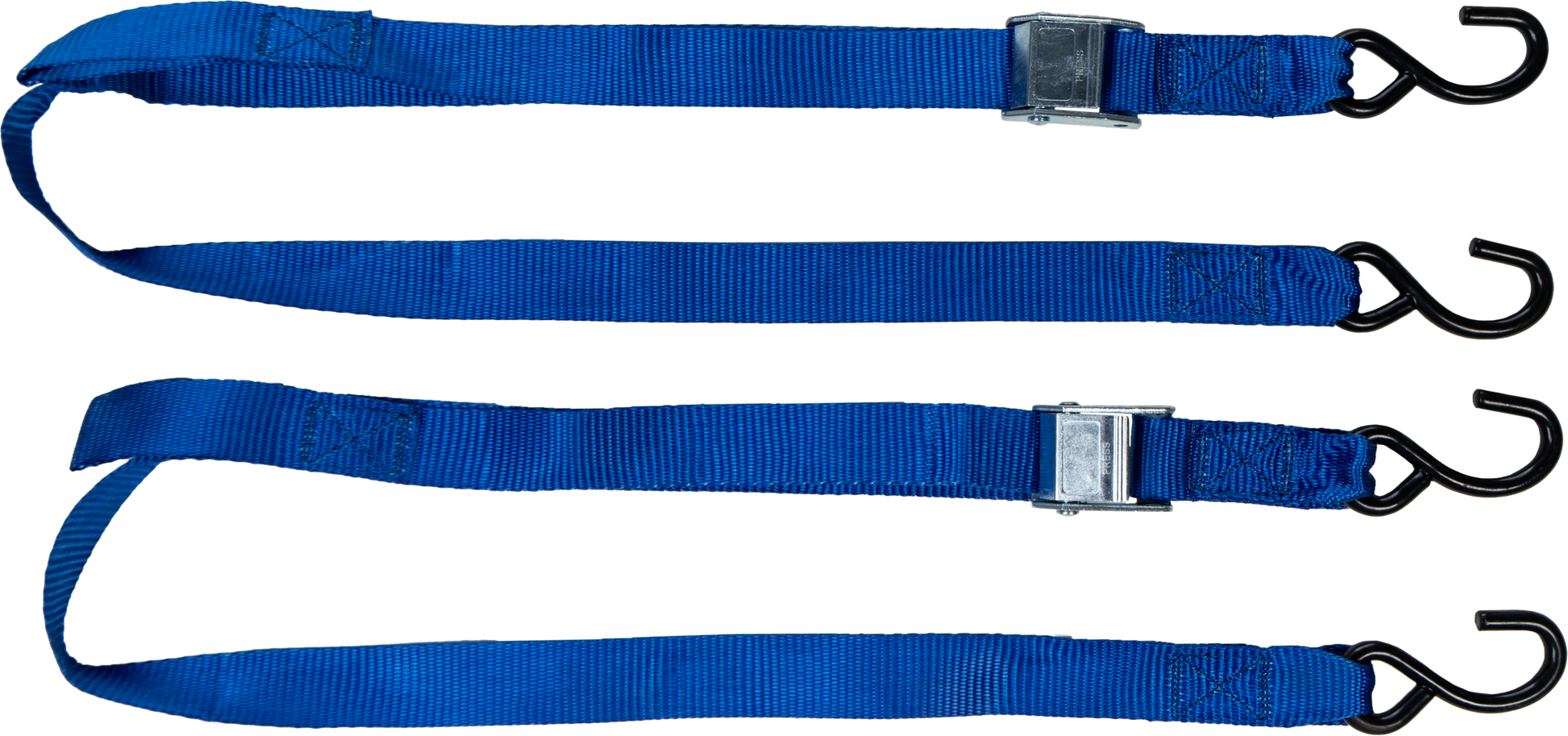 1.5" X 6' Tie Down Soft Tie Blue 2/Pk