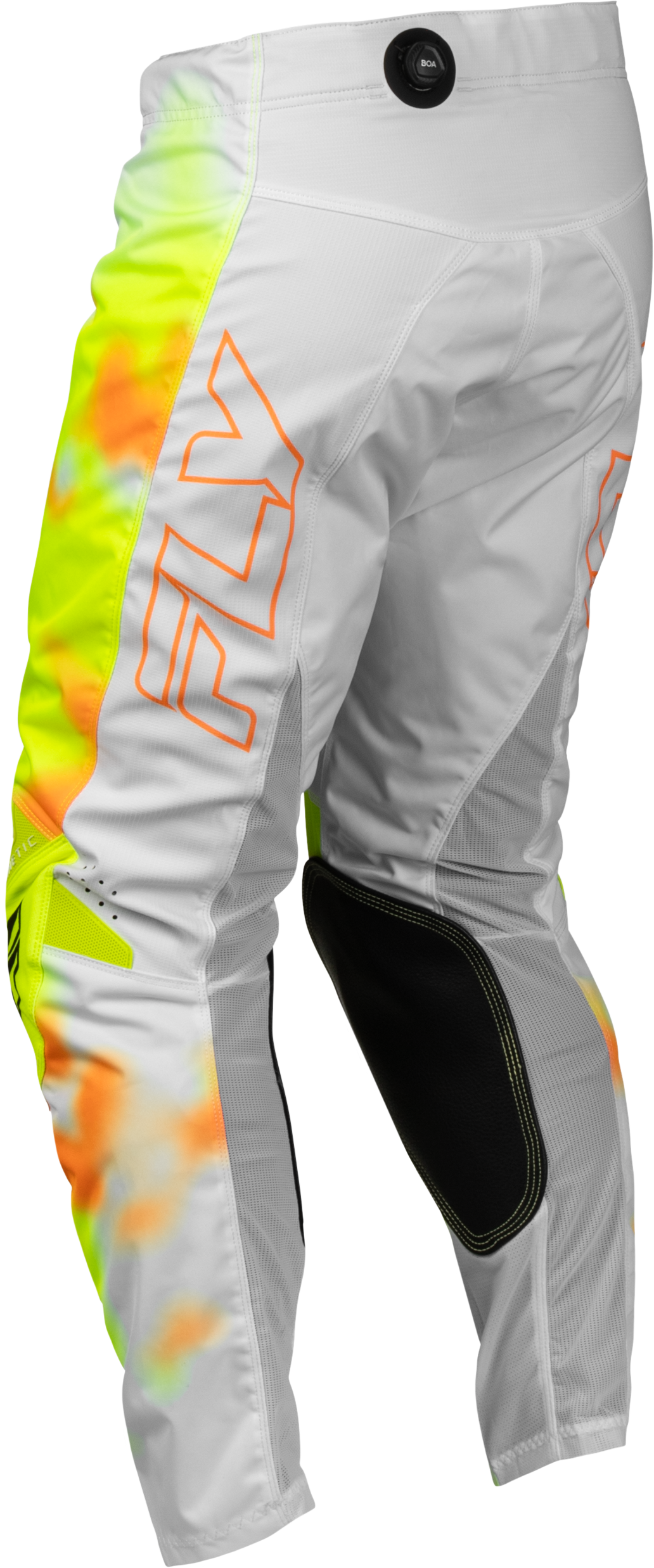 Kinetic Blur Pants White/Hi Vis/Orange Sz 40