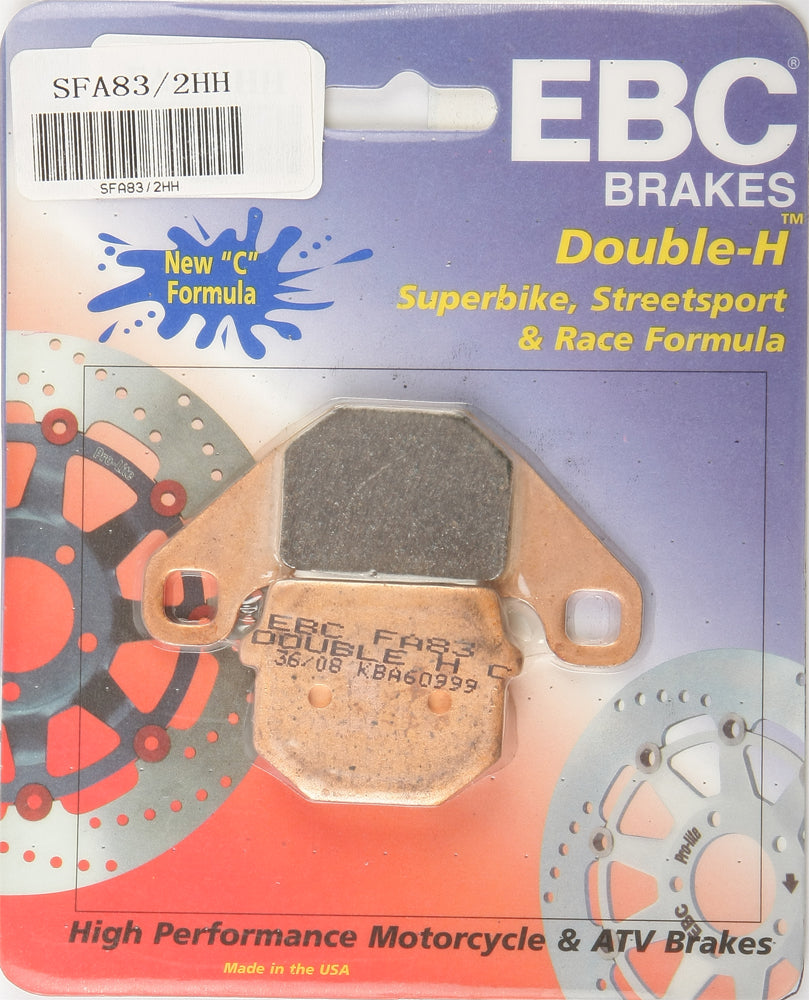 Brake Pads Sfa83/2hh Double H Sintered