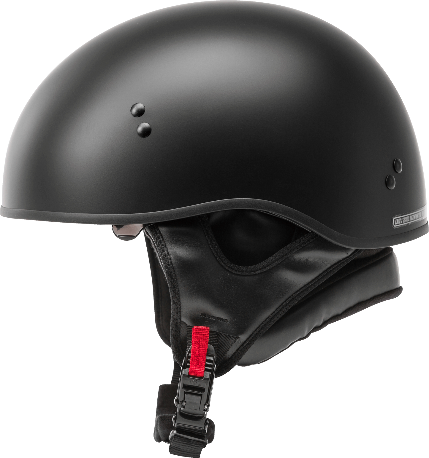 Hh 65 Half Helmet Naked Matte Black Sm