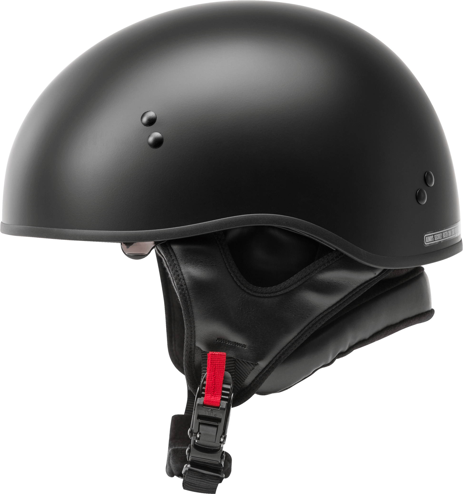 Hh 65 Half Helmet Naked Matte Black Sm