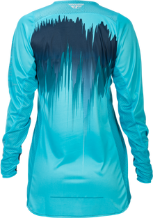 Women's Lite Jersey Aqua/Navy/White Lg