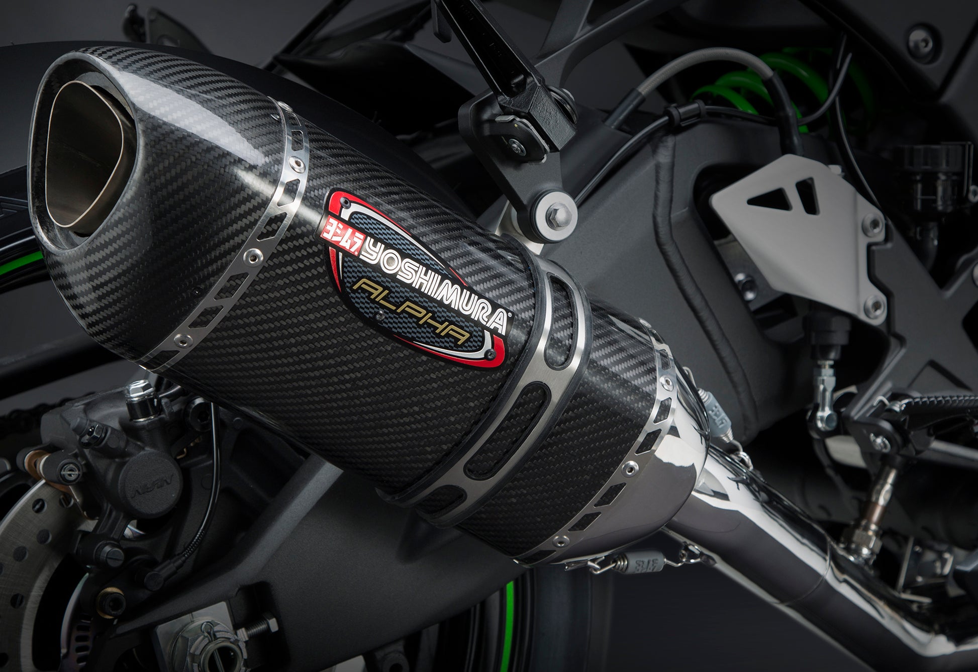 Exhaust Race Alpha T 3qtr Slip On Ss Cf Cf