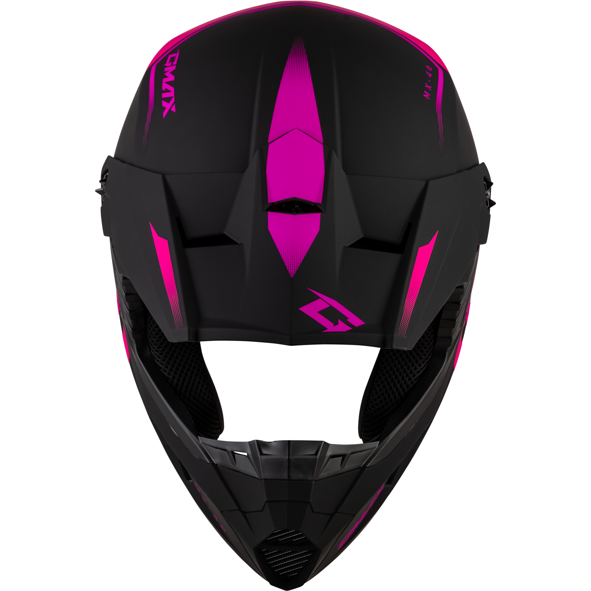 Mx 46 Compound Helmet Matte Black/Pink Yl