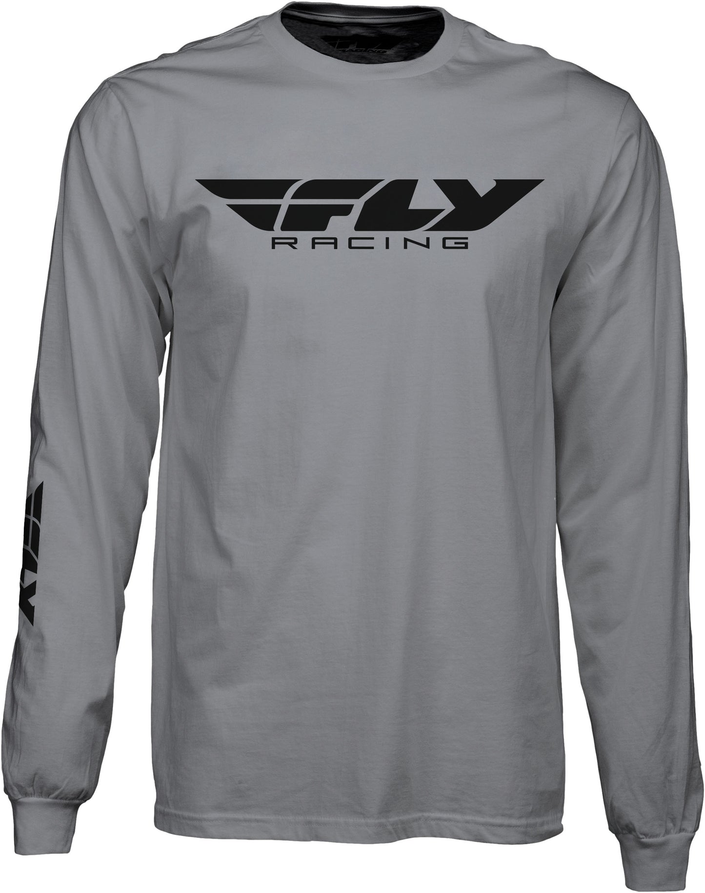 Fly Corporate L/S Tee Grey Xl