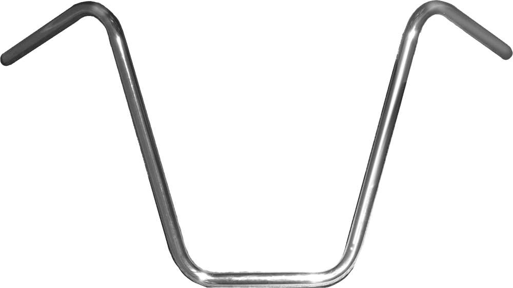 7/8" Handlebar Ape Hanger 14" Rise Chrome