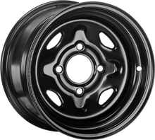 Sedona Steel 12x7 4/110 4+3 Blk Front/Rear