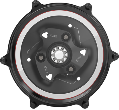 Clutch Cover Black Duc V2