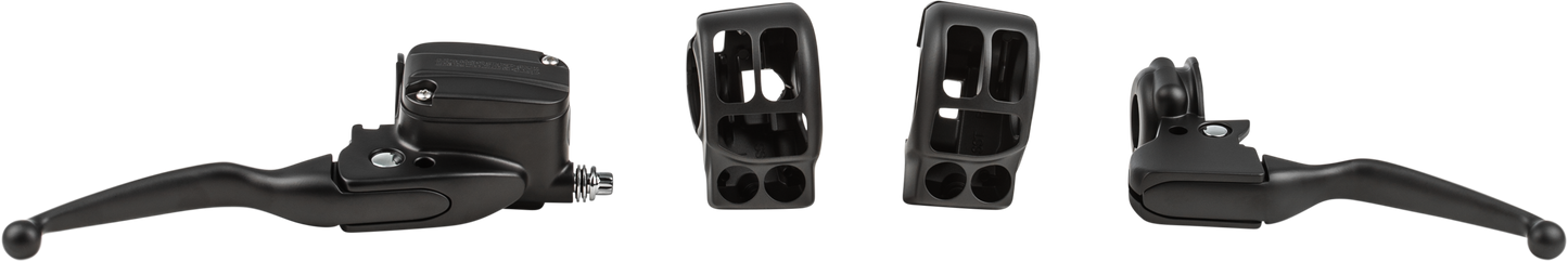 Handlebar Control Kit Blk Cable Clutch `21 23 Flh