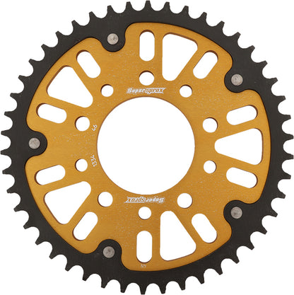 Rear Stealth Sprocket Alu/Stl 46t 530 Gld Tri