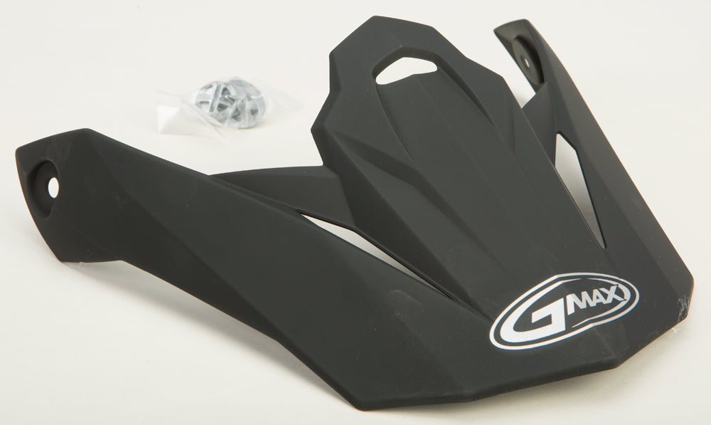 Visor W/Screws Matte Black Mx 86