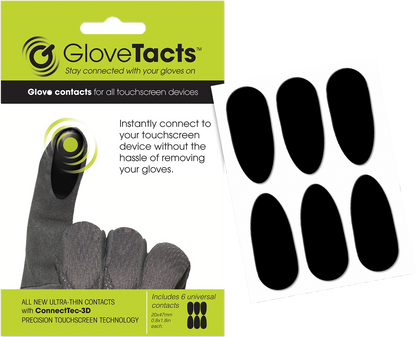 Touchscreen Stickers For Gloves 10/Pk