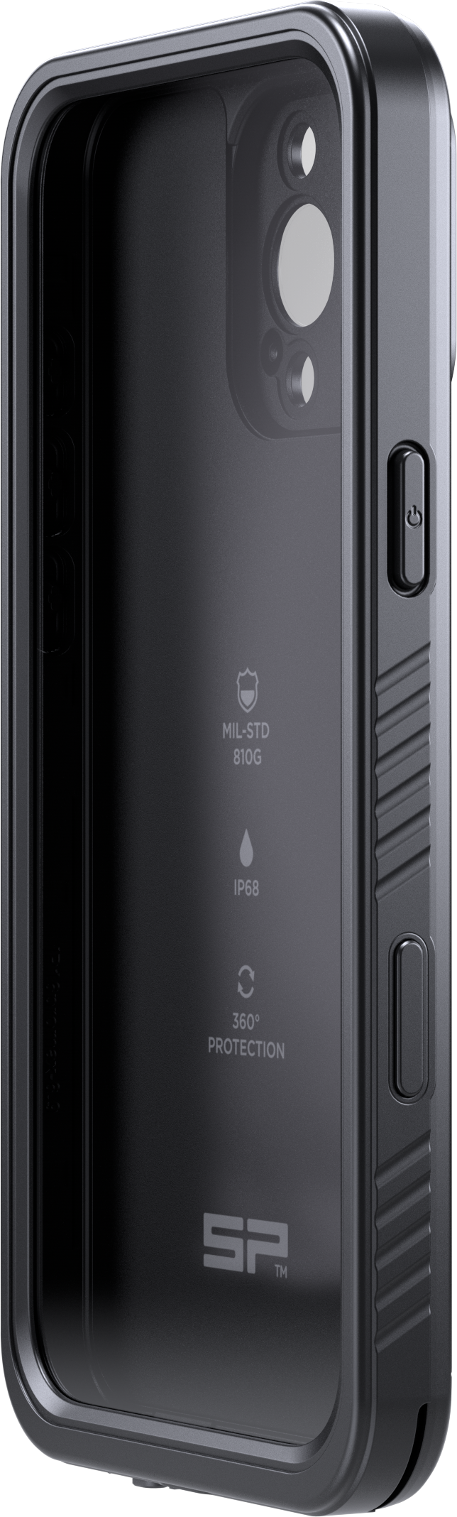 Phone Case Xtreme Spc+ Apple Iphone 16 Pro Max Black