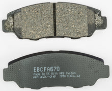 Brake Pads Fa670 Organic