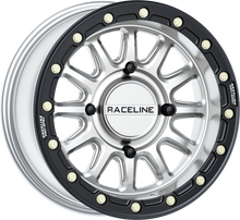 Alpha Hyper Wheel 4/137 Hyper Silver/Blk 15x7 (+10mm)