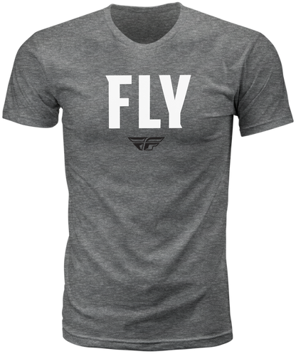 Fly Wfh Tee Dark Grey Heather Sm