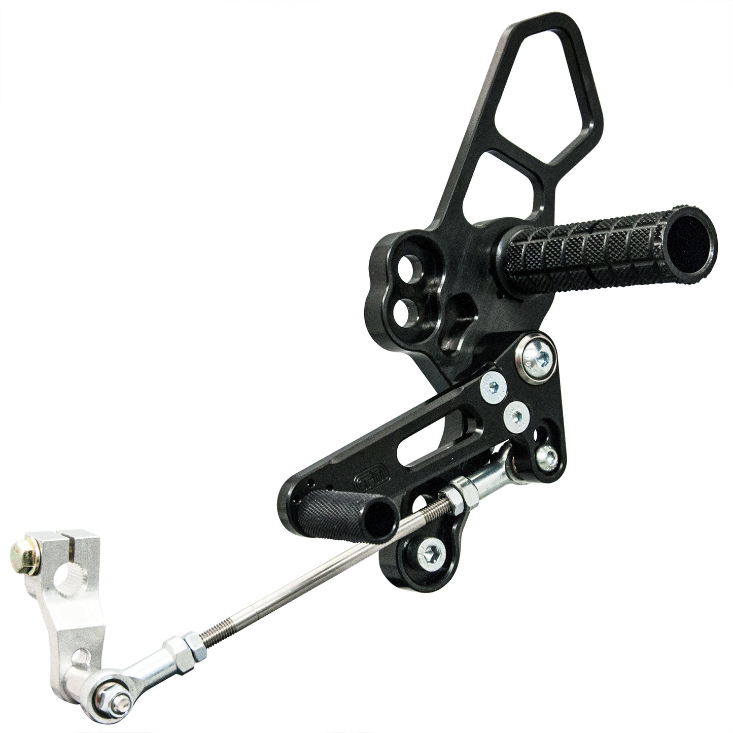 WOODCRAFT Adjustable Rearsets for the 2018+ Kawasaki Ninja 400 (EX400)