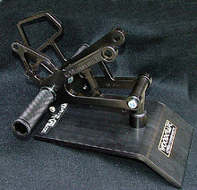 WOODCRAFT Kawasaki ZX6/636 (07-08) Rearset Kit  Black