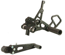 WOODCRAFT Suzuki GSX-R1000 (09-16) GSX-R600 / GSX-R750 (2011+) Black - Complete Rearset Kit W/Shift & Brake Pedals