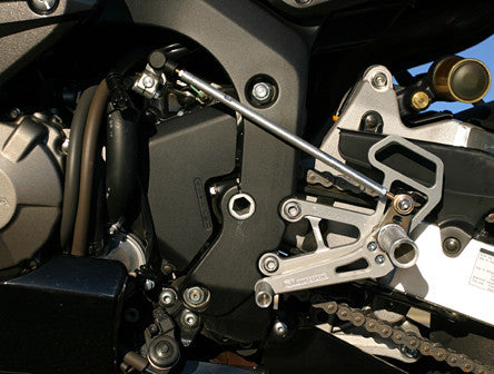 WOODCRAFT Honda CBR600RR (03-06) Complete Rearset Kit W/Shift & Brake Pedals