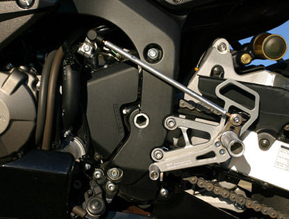 WOODCRAFT Honda CBR600RR (03-06) Complete Rearset Kit W/Shift & Brake Pedals